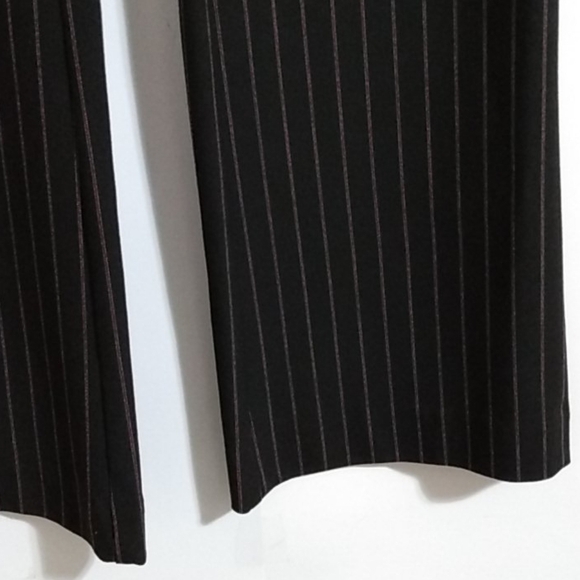 INC INTERNATIONAL CONCEPTS NWT BROWN & PINK STRIPE WIDE LEG PANTS SIZE 4 - Picture 3 of 12